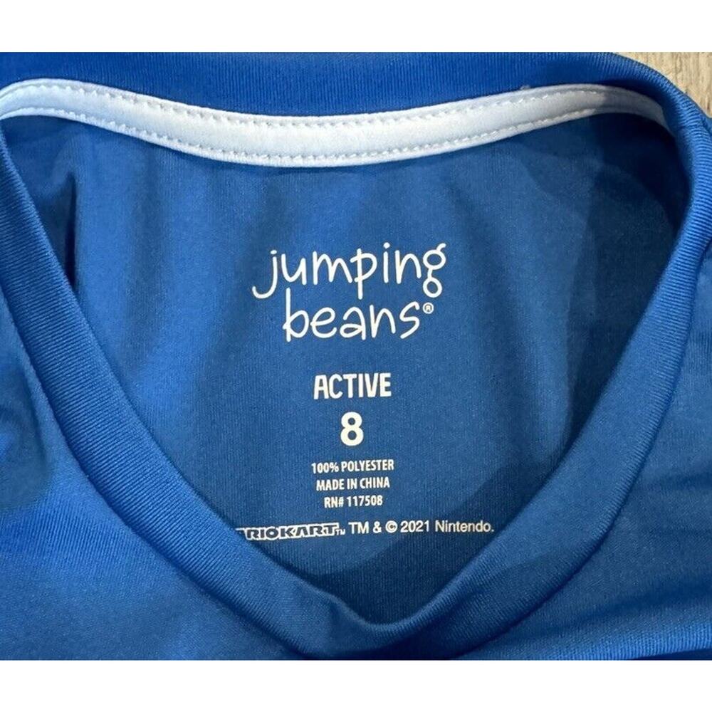 Jumping Beans Mario Kart Long Sleeve Shirt Size 8 - Picture 3 of 3